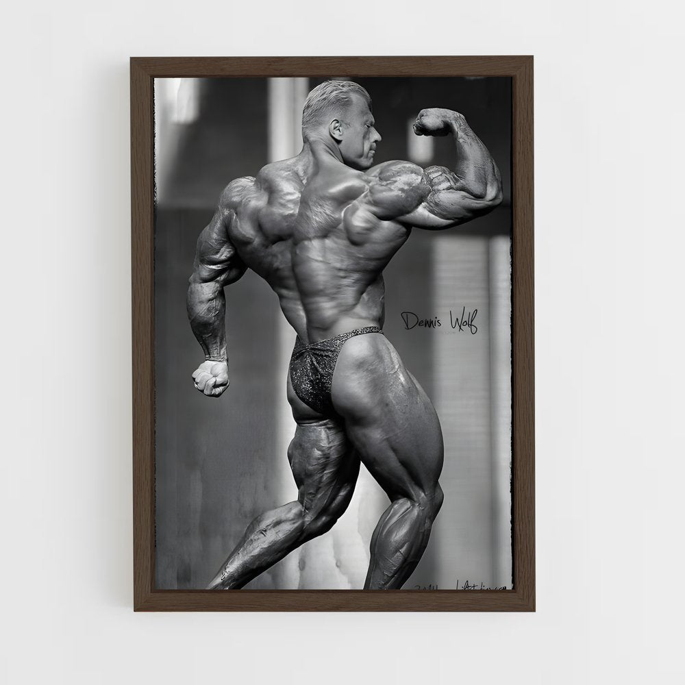 ap-dennis wolf-3 cadre Bois foncé