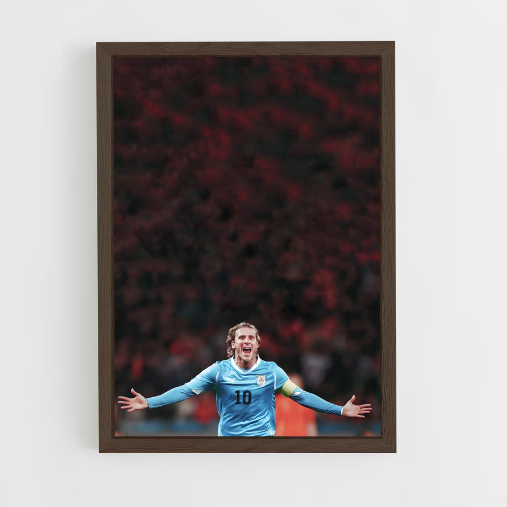 ap-diego forlan-4 cadre Bois foncé