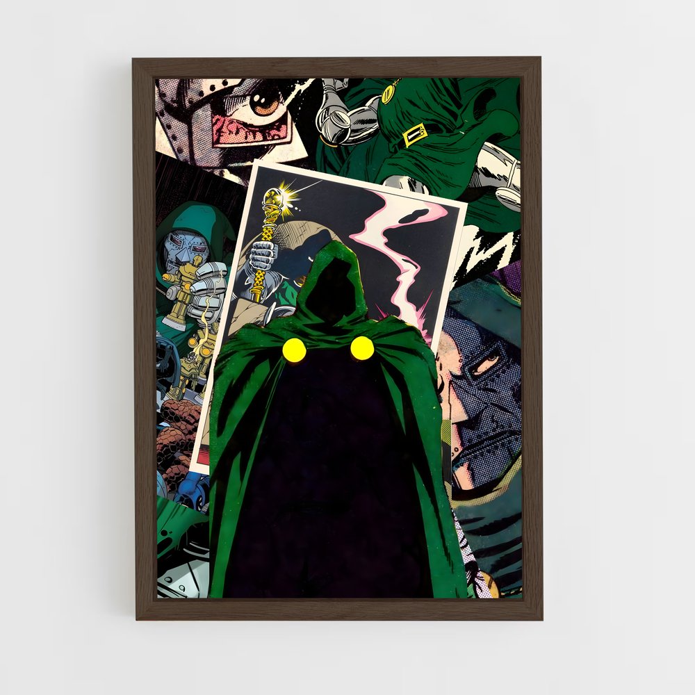 ap-doctor doom-3 cadre Bois foncé