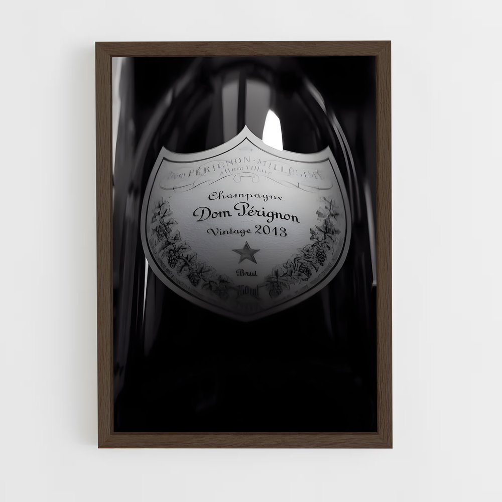 ap-dom perignon-5 cadre Bois foncé