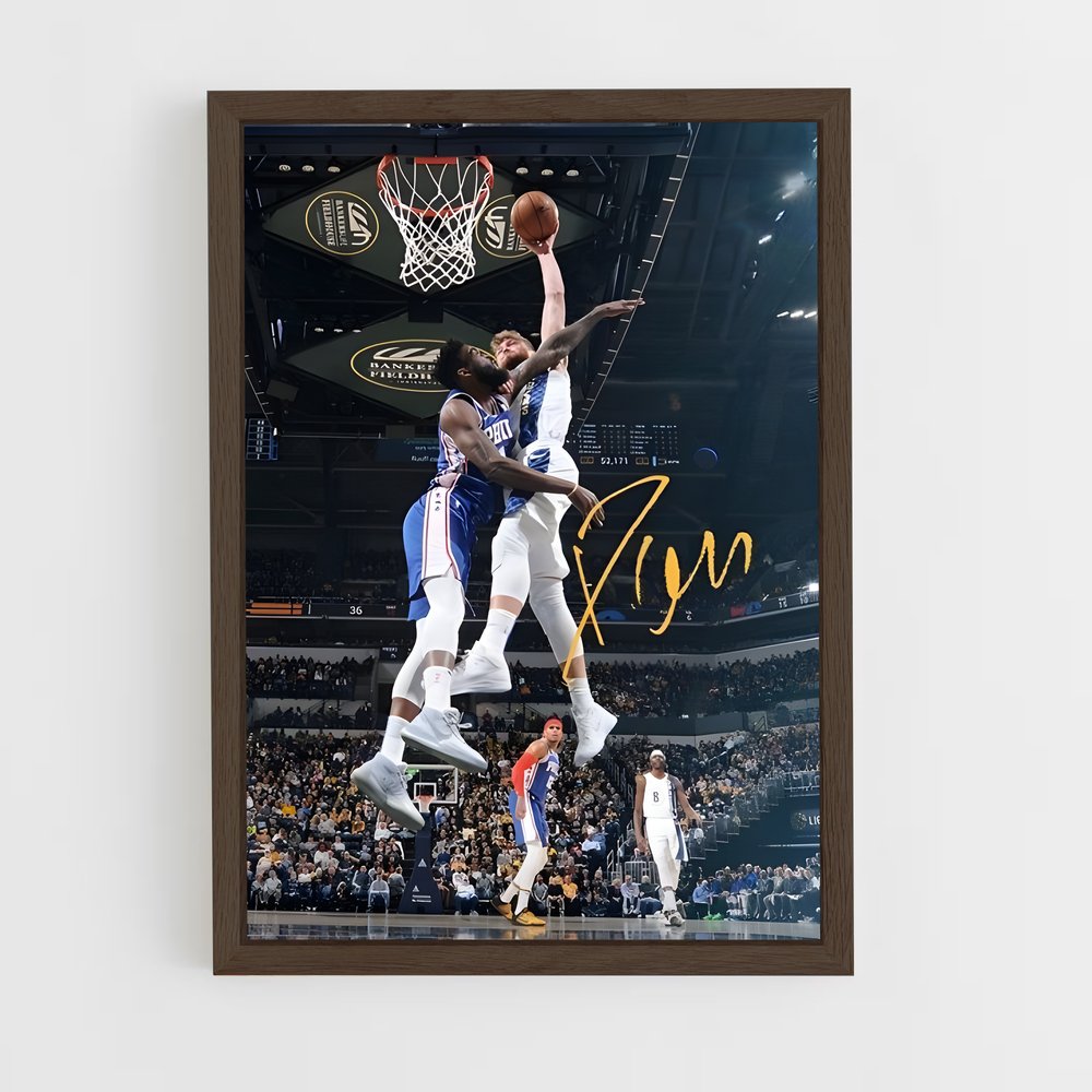 ap-domantas sabonis-11 cadre Bois foncé