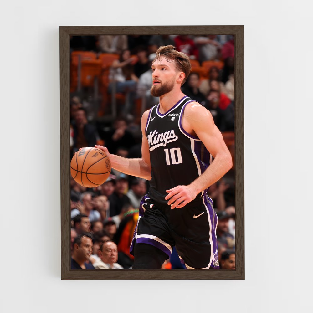 ap-domantas sabonis-3 cadre Bois foncé