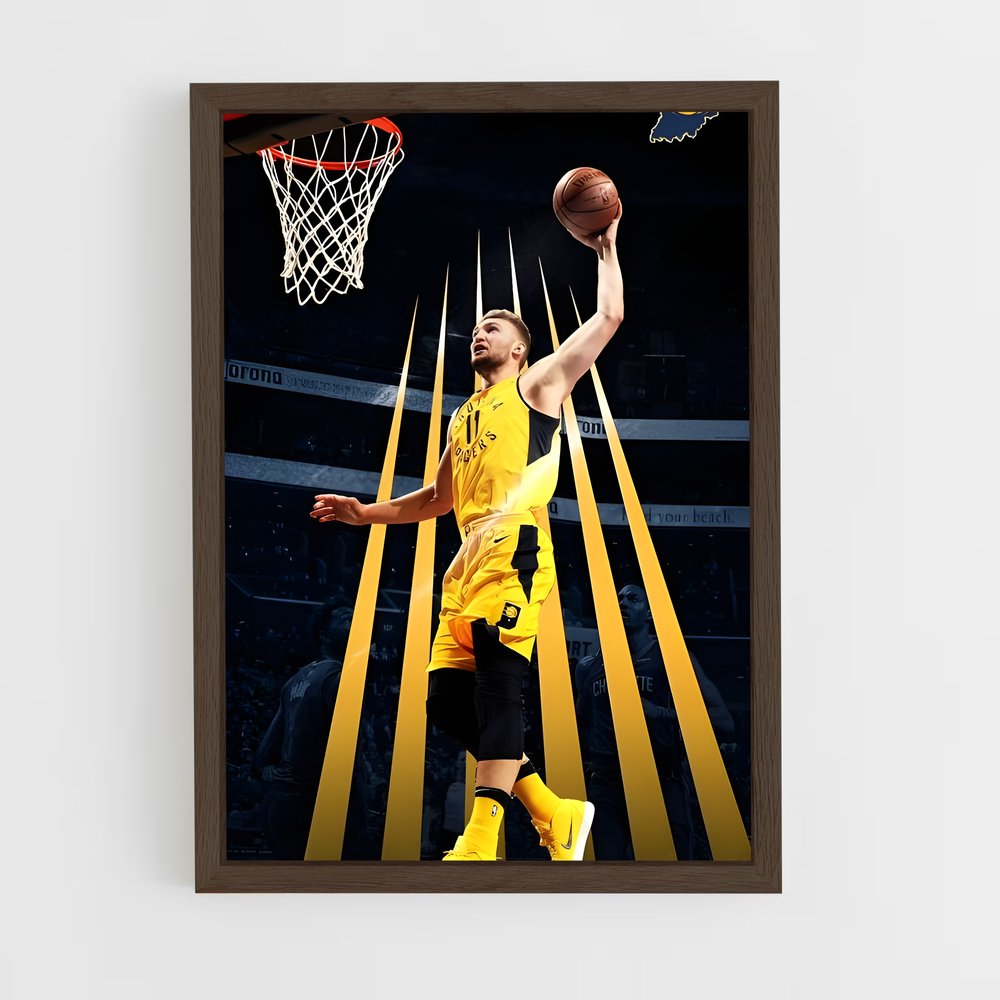 ap-domantas sabonis-9 cadre Bois foncé