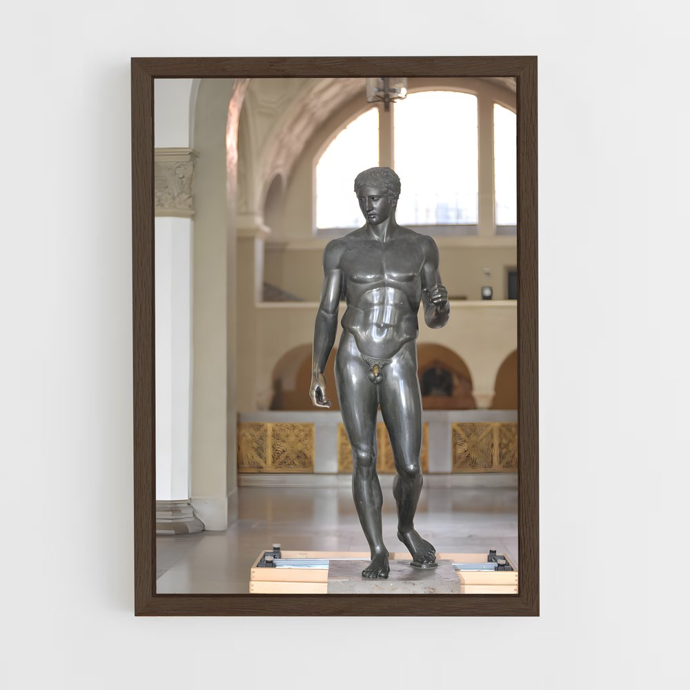 ap-doryphoros polykleitos-3 cadre Bois foncé