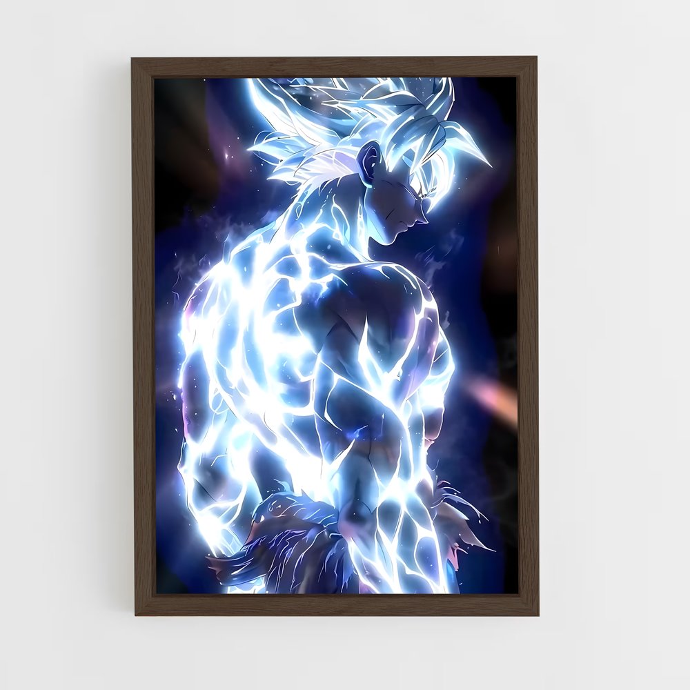 ap-dragon ball-12 cadre Bois foncé