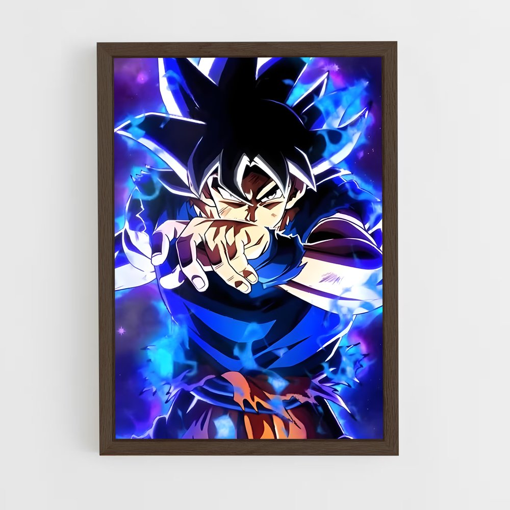 ap-dragon ball-2 cadre Bois foncé