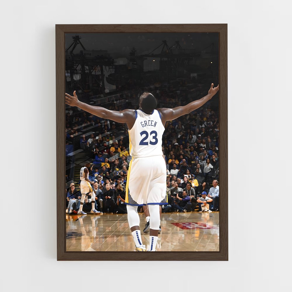 ap-draymond green-1 cadre Bois foncé