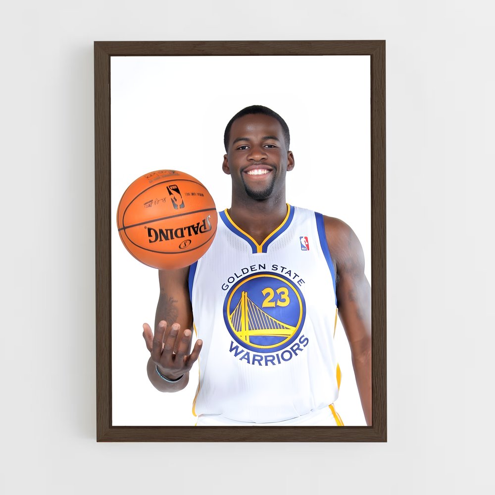 ap-draymond green-6 cadre Bois foncé