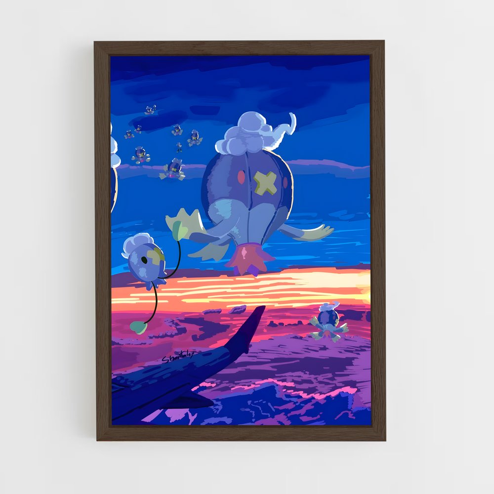 ap-drifblim-3 cadre Bois foncé