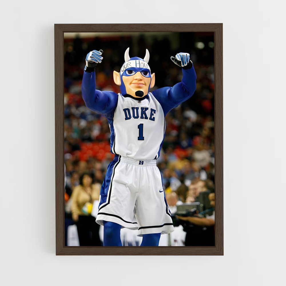 ap-duke blue devils-2 cadre Bois foncé