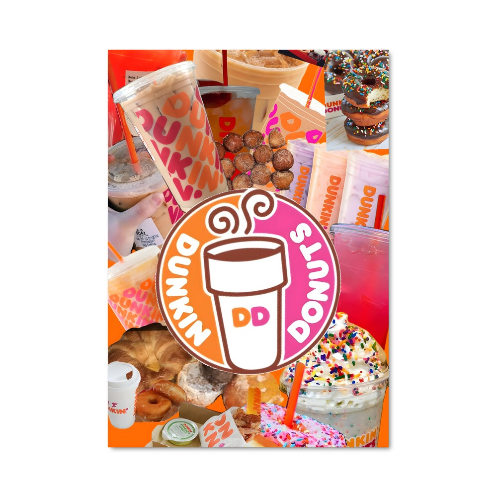 Poster Dunkin donuts 25378