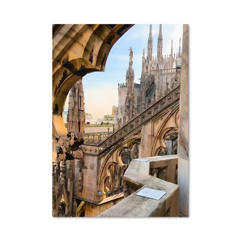 Poster Duomo en hauteur