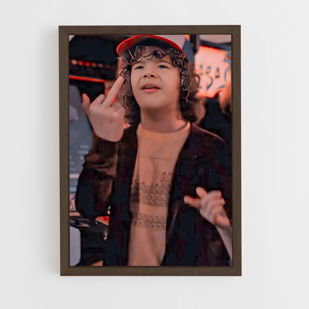 ap-dustin henderson-1 cadre Bois foncé