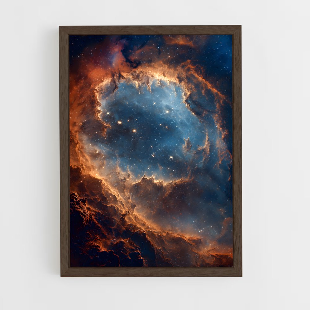 ap-eagle nebula-4 cadre Bois foncé