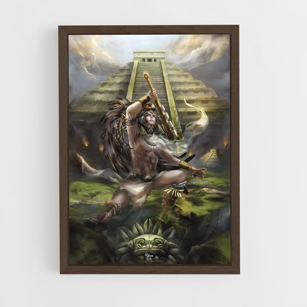 ap-eagle warrior-6 cadre Bois foncé