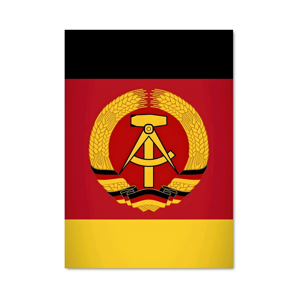 Poster Drapeau de l'Est