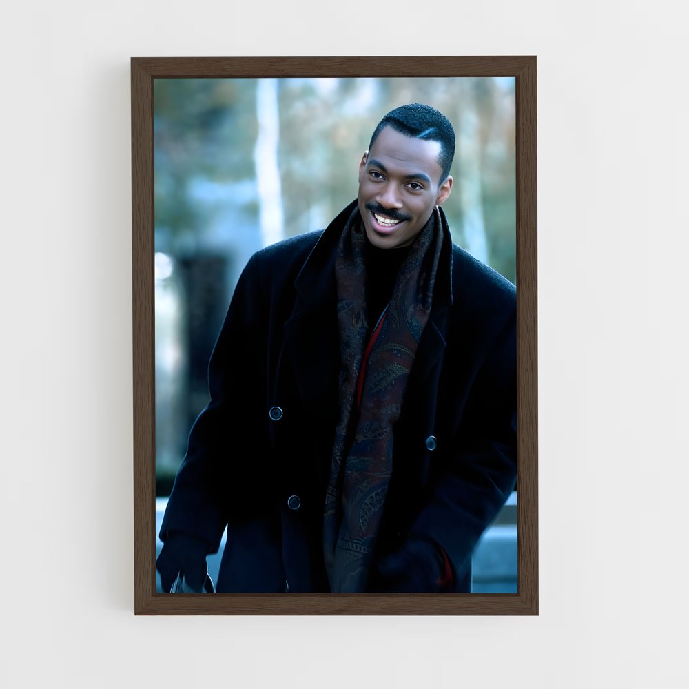 ap-eddie murphy-1 cadre Bois foncé
