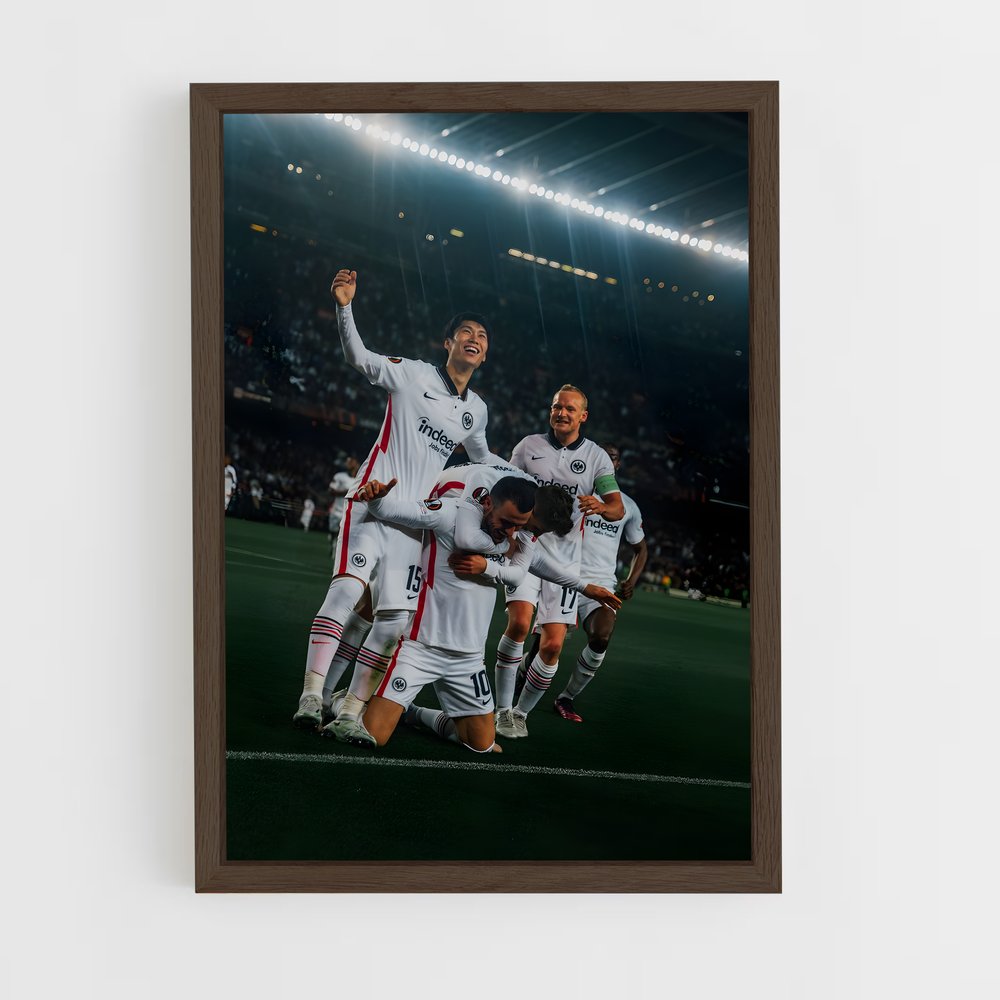 ap-eintracht frankfurt-1 cadre Bois foncé
