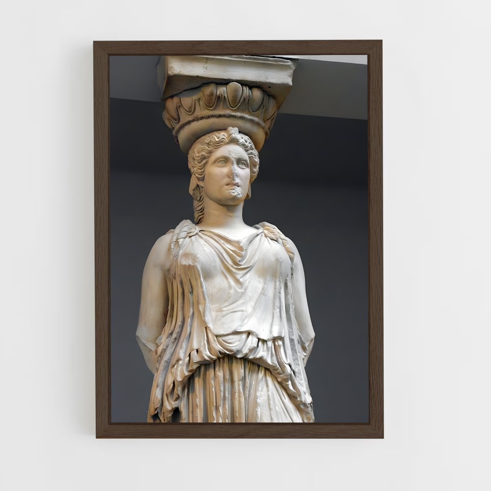 ap-elgin marbles-1 cadre Bois foncé