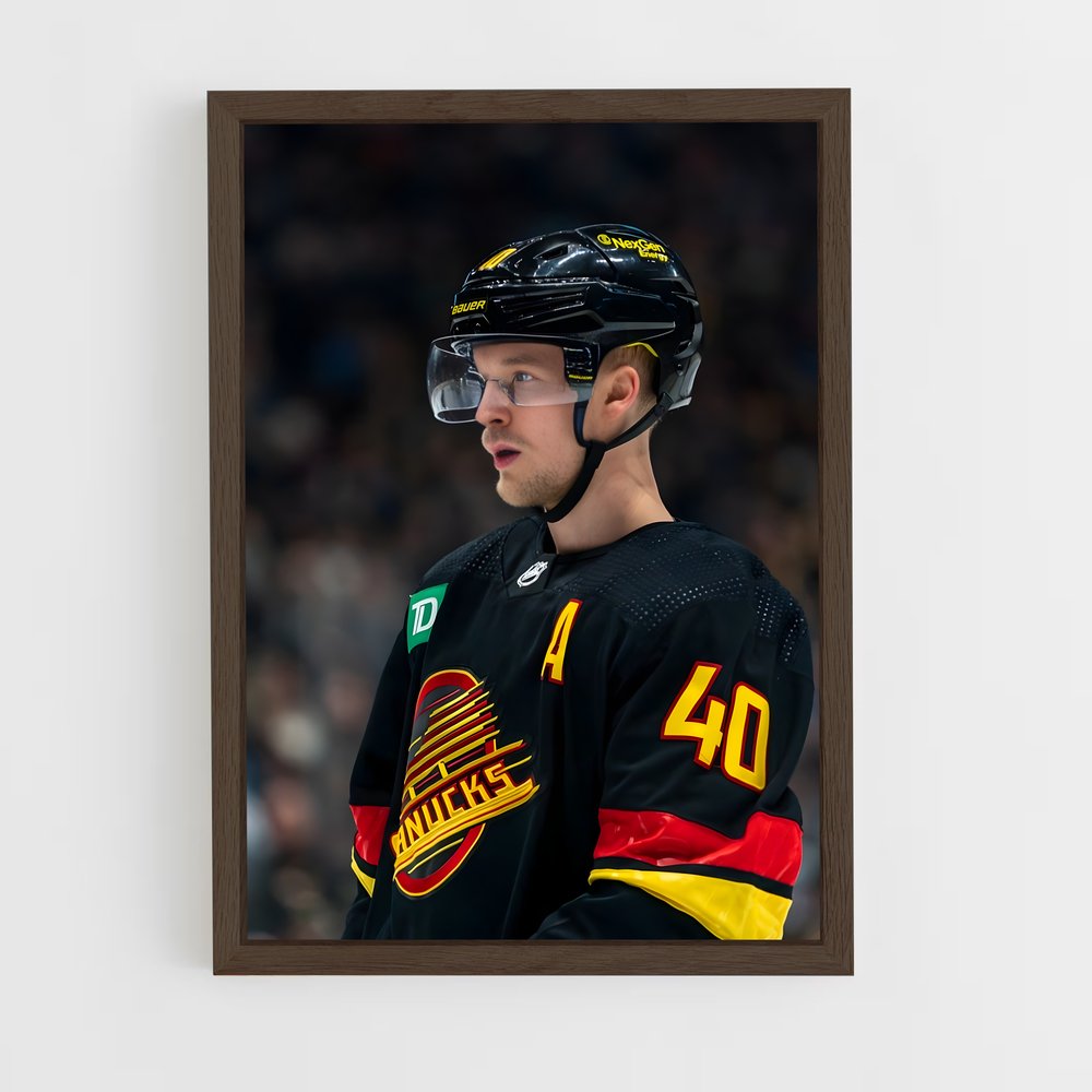 ap-elias pettersson-4 cadre Bois foncé