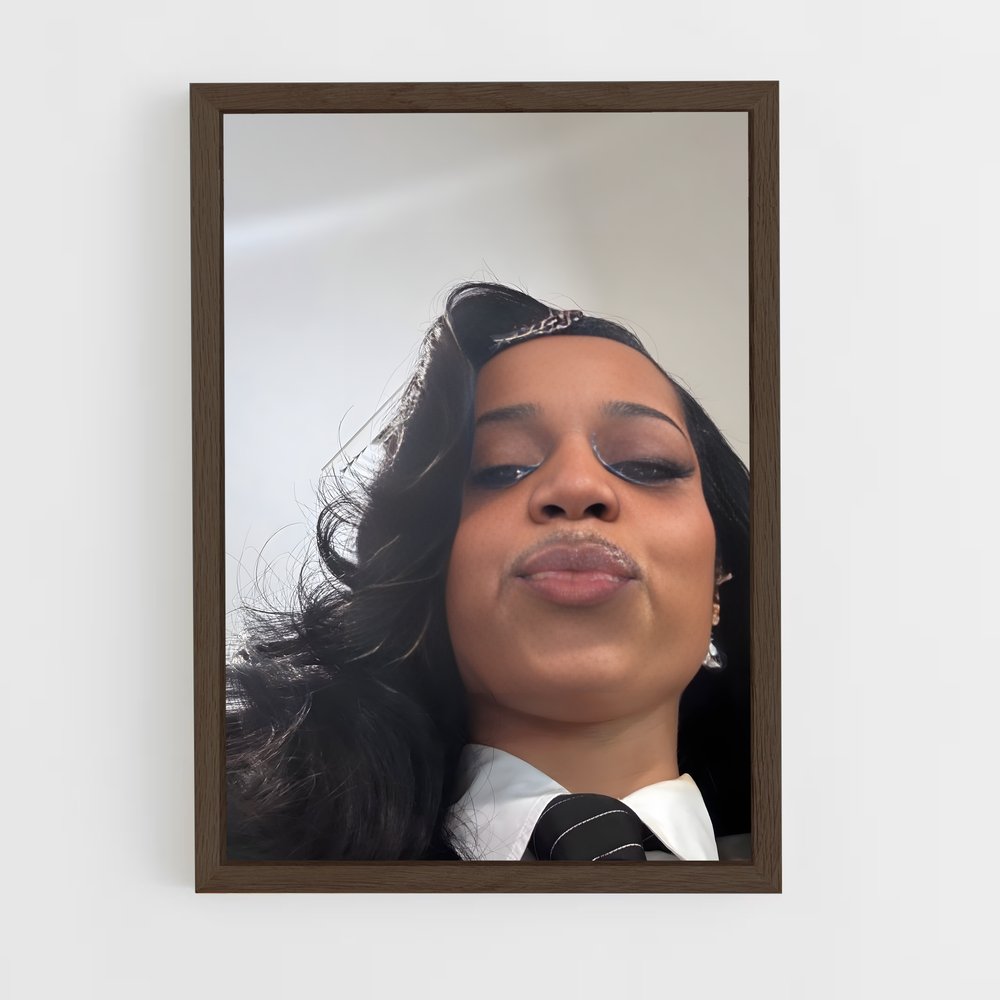 ap-ella mai-6 cadre Bois foncé