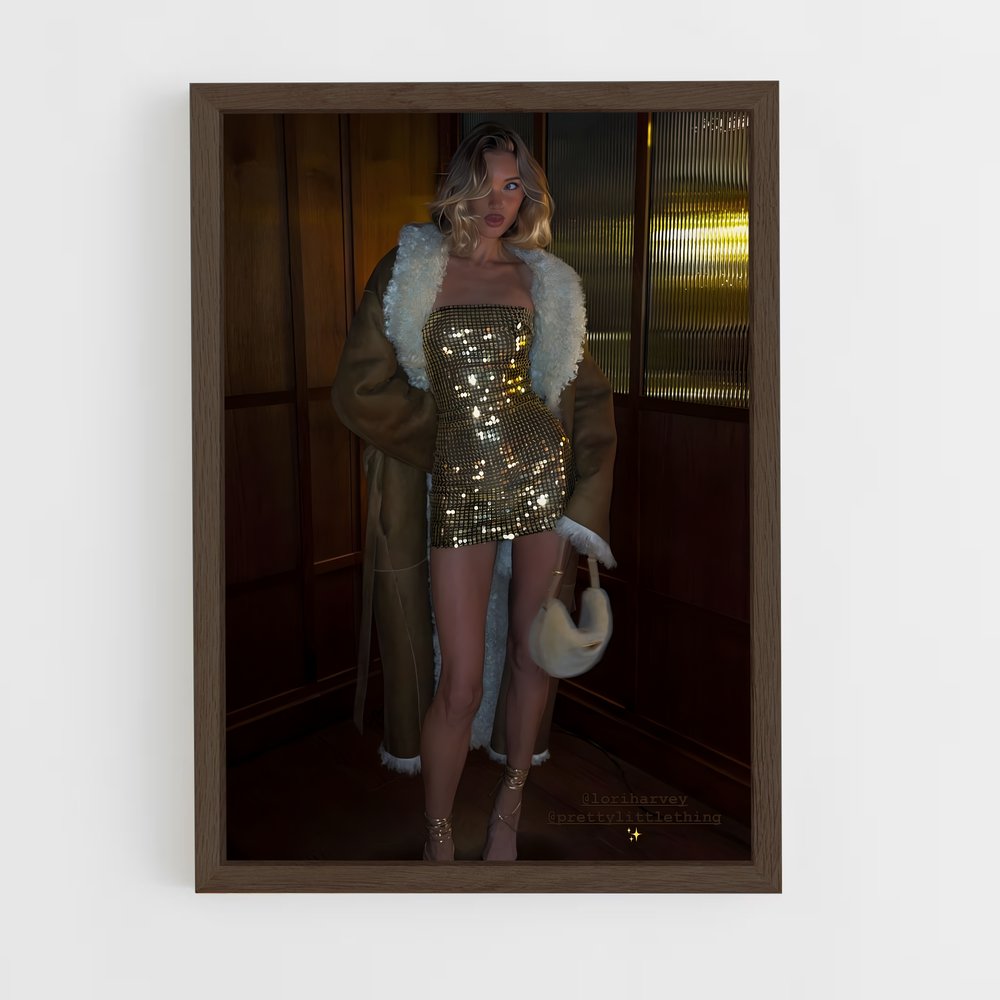 ap-elsa hosk-1 cadre Bois foncé