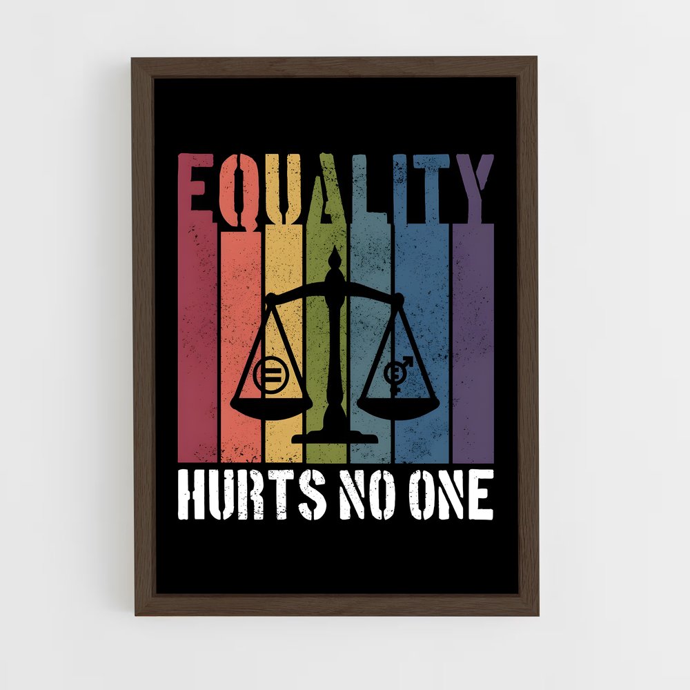ap-equality symbol-1 cadre Bois foncé