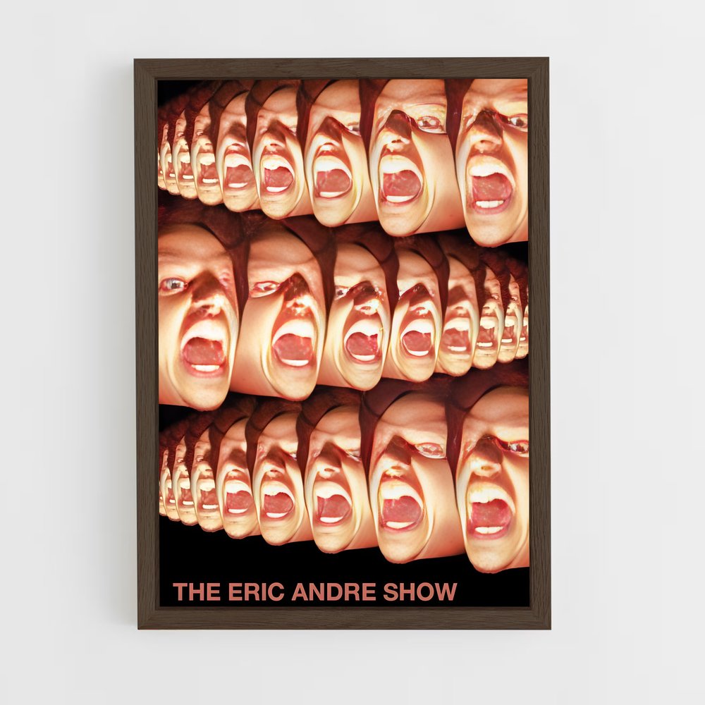 ap-eric andre-3 cadre Bois foncé