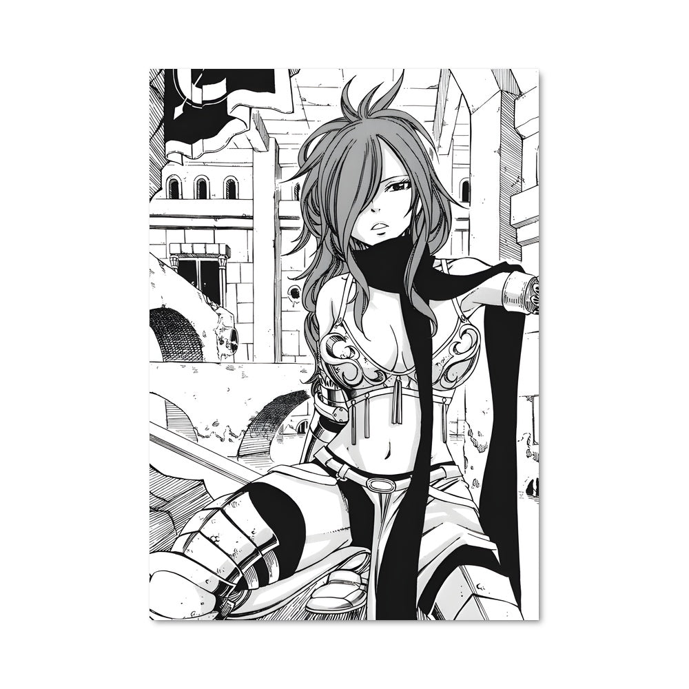 Poster Équilibre en Noir et Blanc