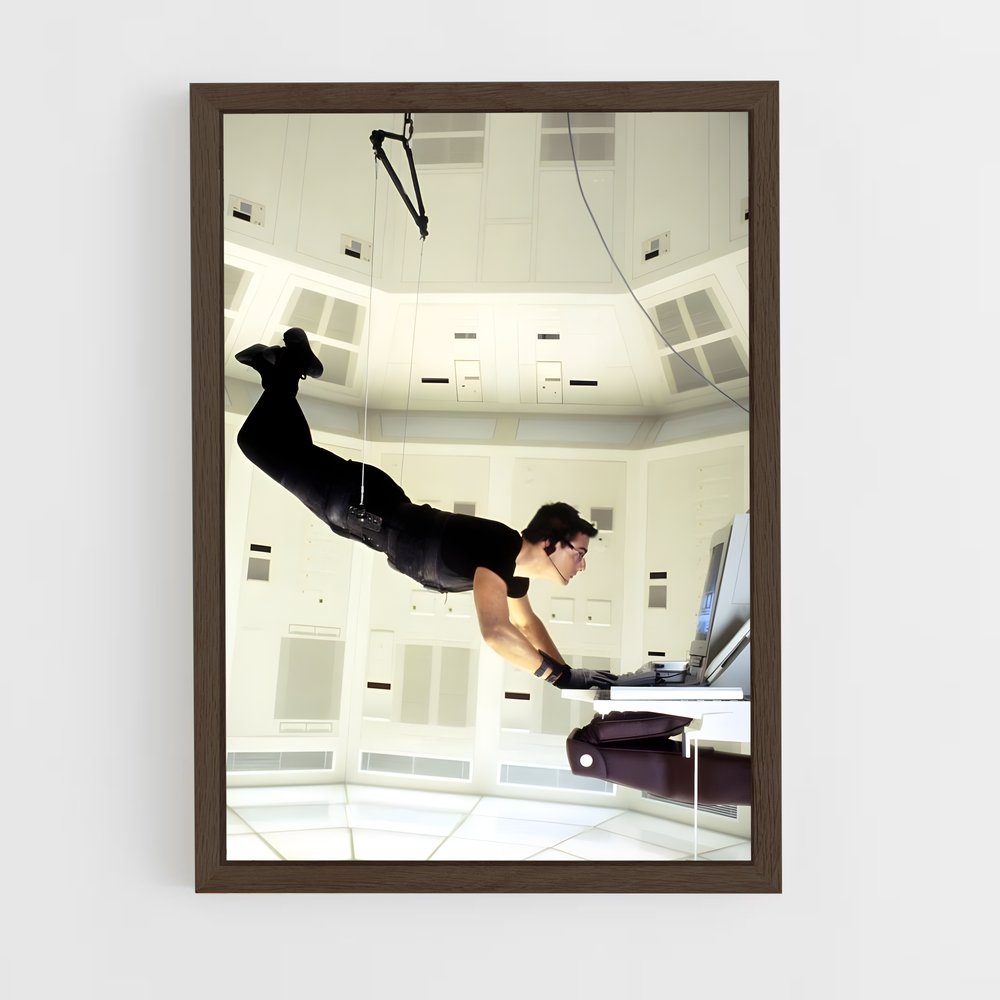 ap-ethan hunt-2 cadre Bois foncé