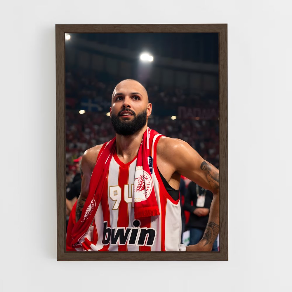 ap-evan fournier-1 cadre Bois foncé