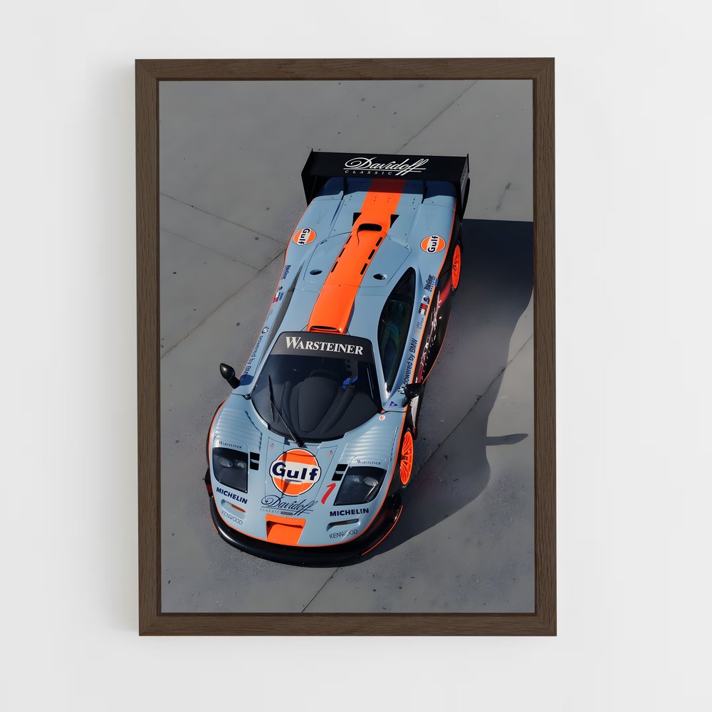 ap-f1 gtr-3 cadre Bois foncé