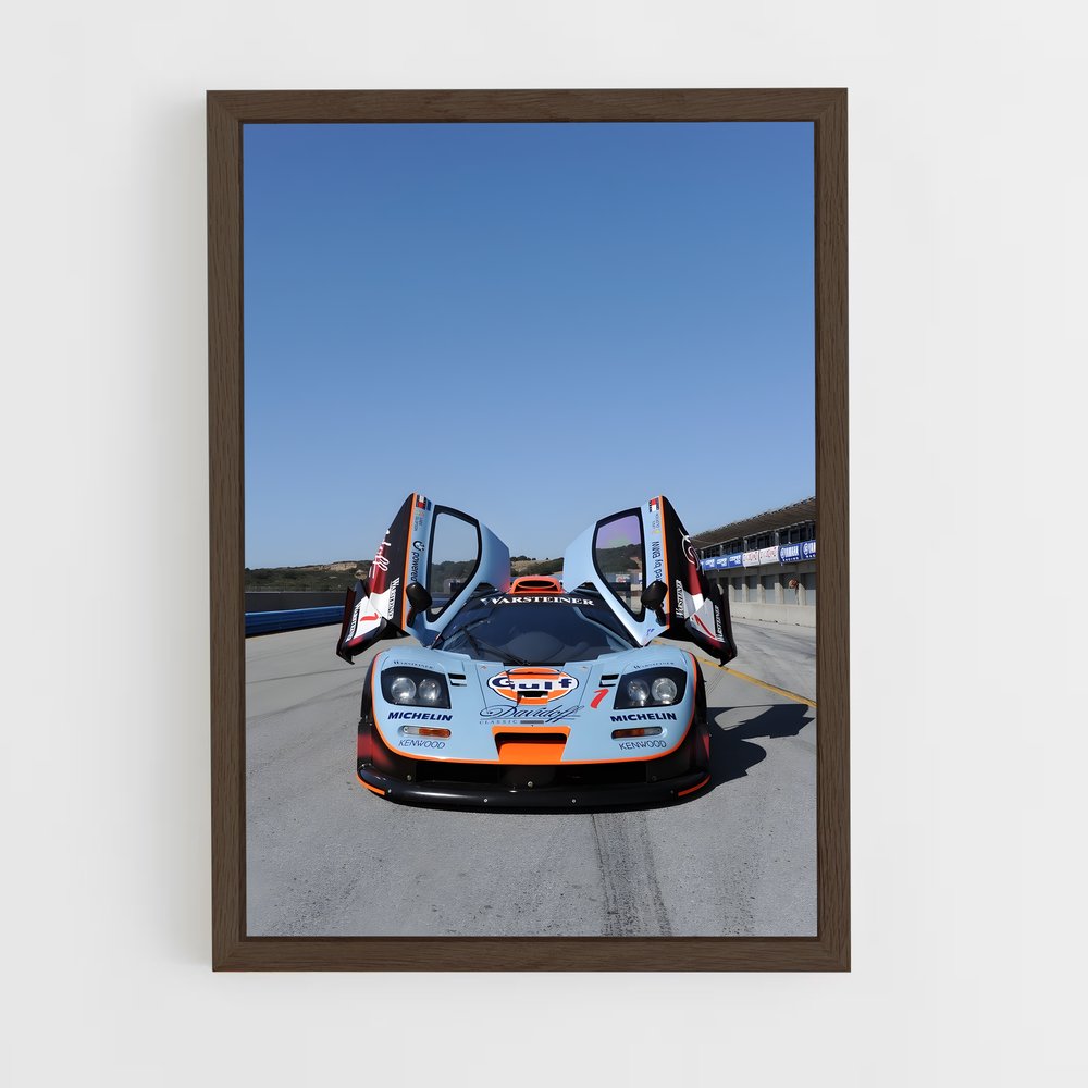 ap-f1 gtr-4 cadre Bois foncé