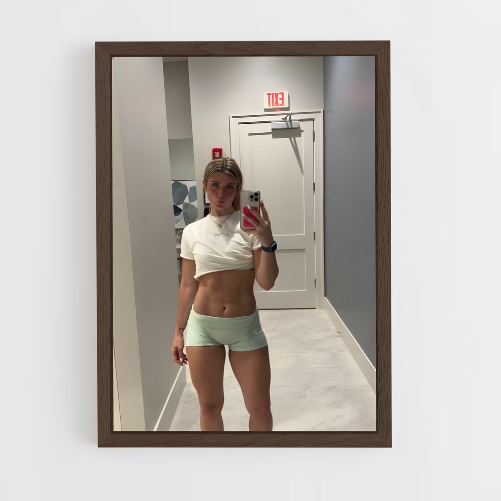 ap-faith goldy-1 cadre Bois foncé