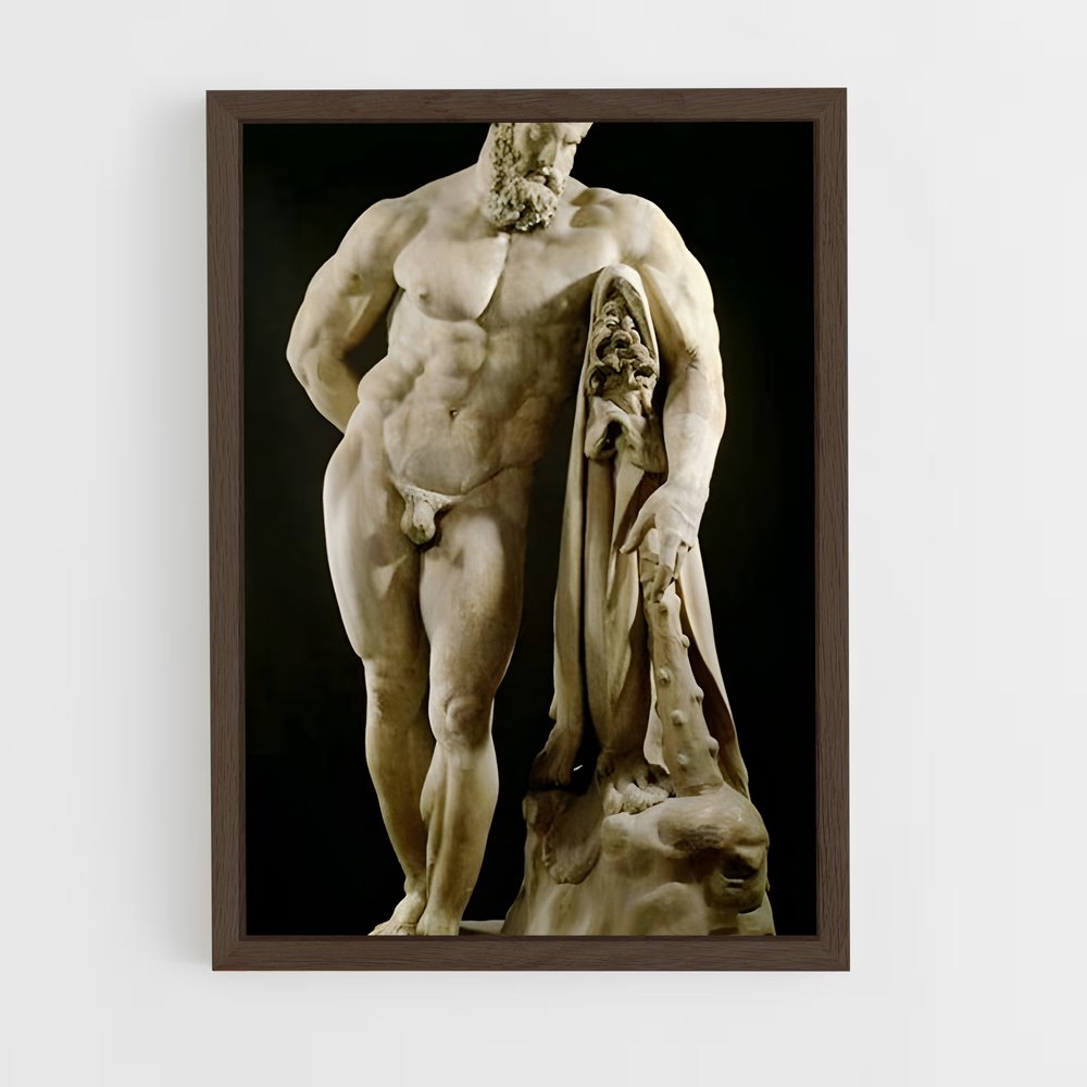 ap-farnese hercules-4 cadre Bois foncé