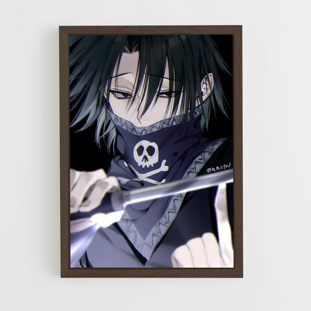 ap-feitan-3 cadre Bois foncé