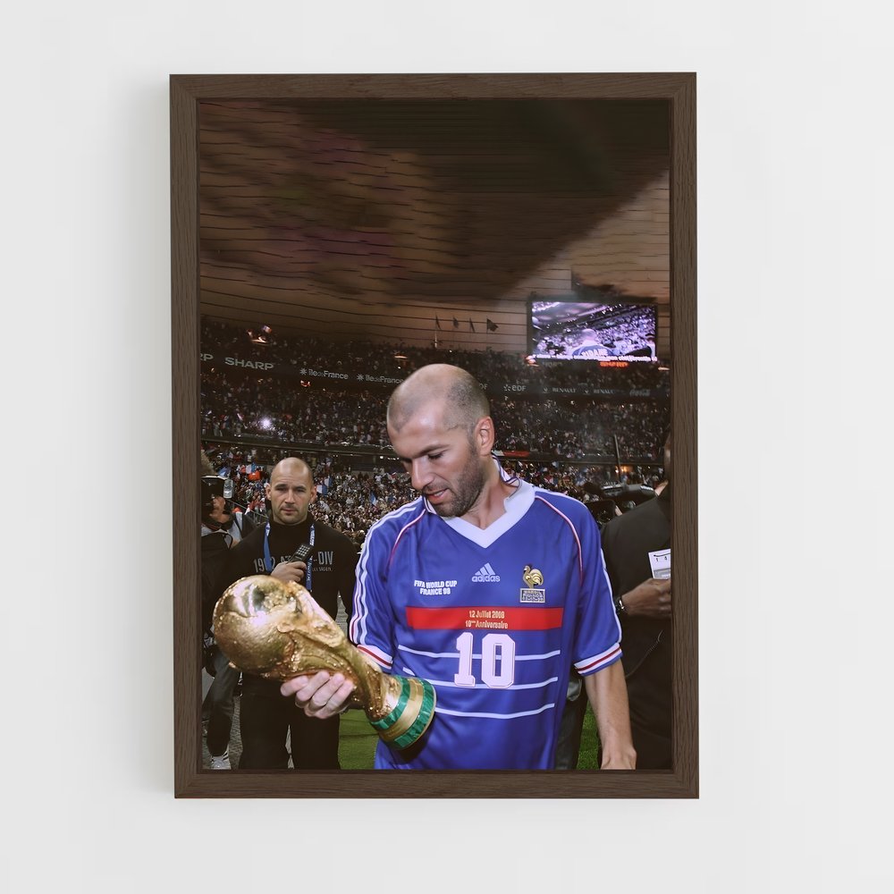 ap-fifa world cup golden ball-5 cadre Bois foncé