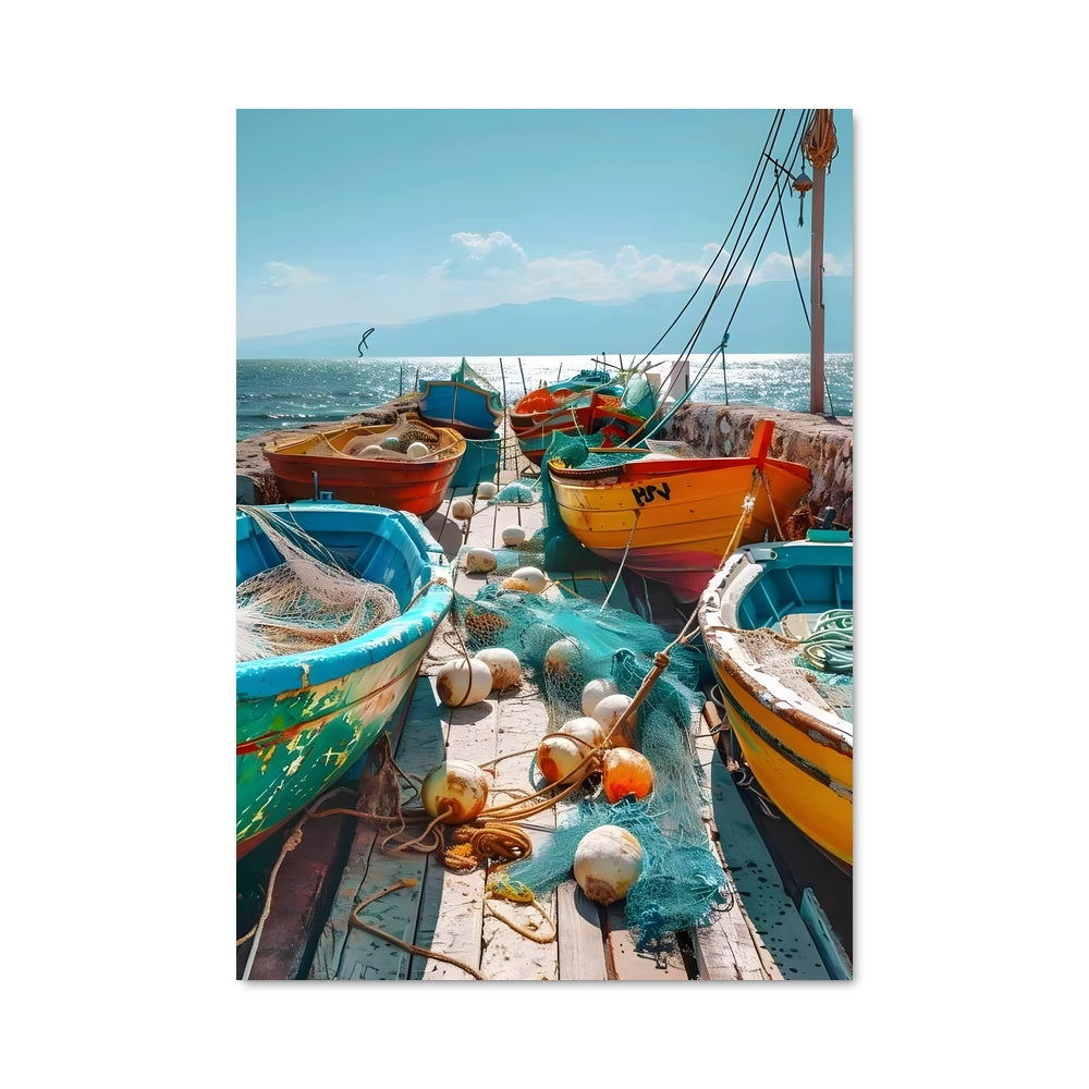 Poster Couleurs de Capri