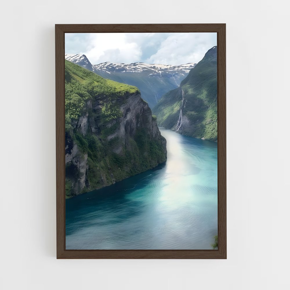 ap-fjord-2 cadre Bois foncé