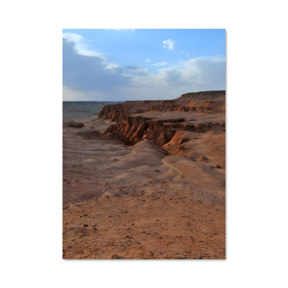 Poster Les Falaises Rouges