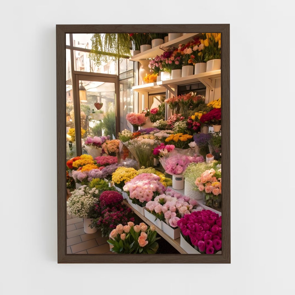 ap-florist-4 cadre Bois foncé