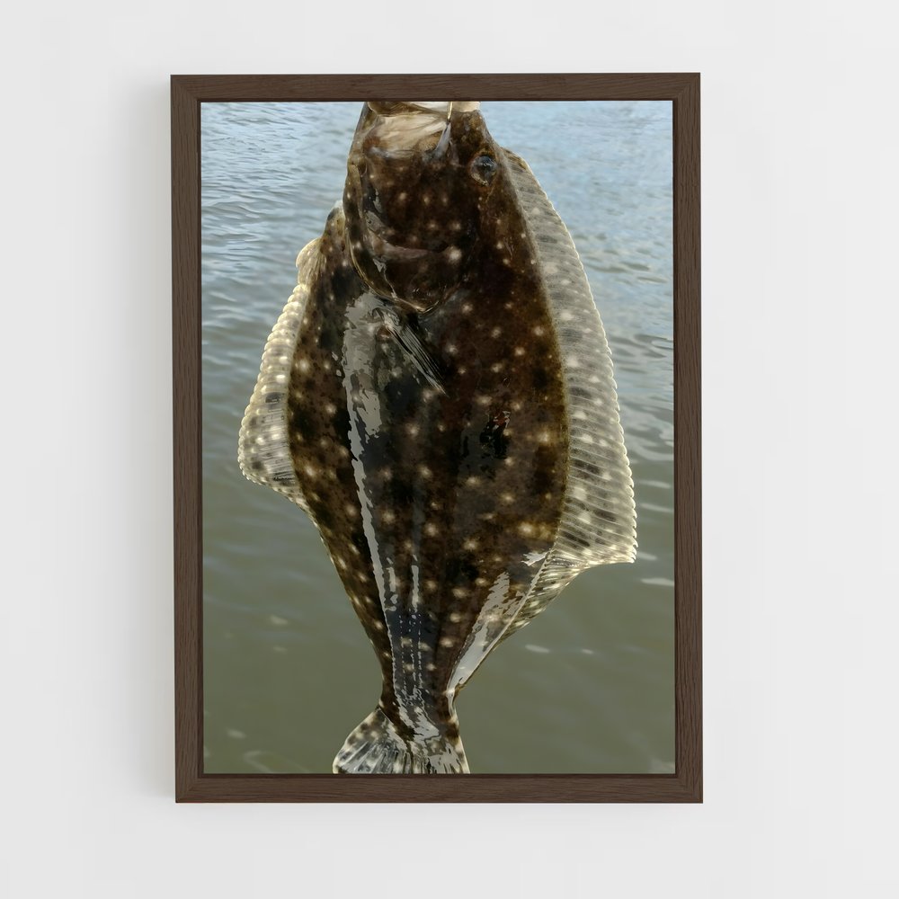 ap-flounder-4 cadre Bois foncé