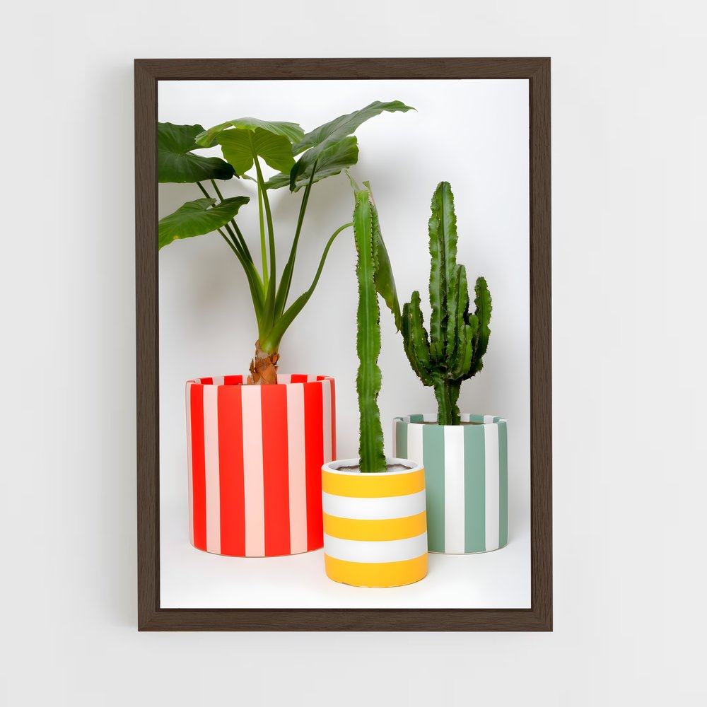 ap-flower pot-5 cadre Bois foncé