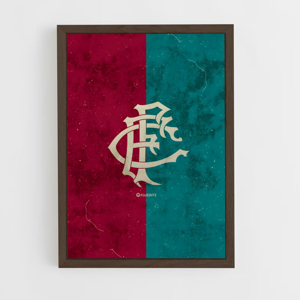 ap-fluminense fc-10 cadre Bois foncé