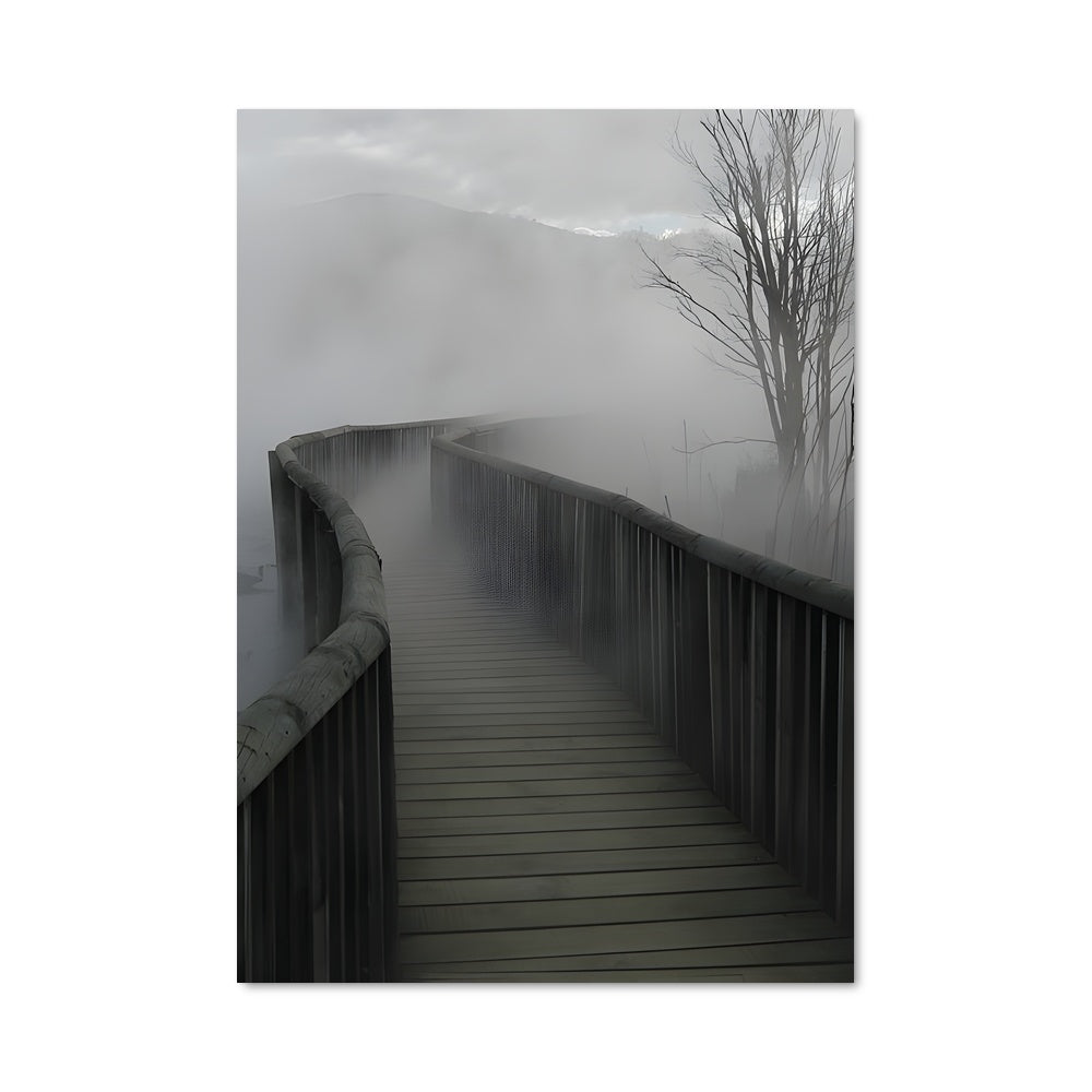 Poster Brume sur le Pont