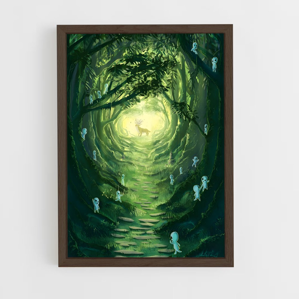 ap-forest spirit-3 cadre Bois foncé