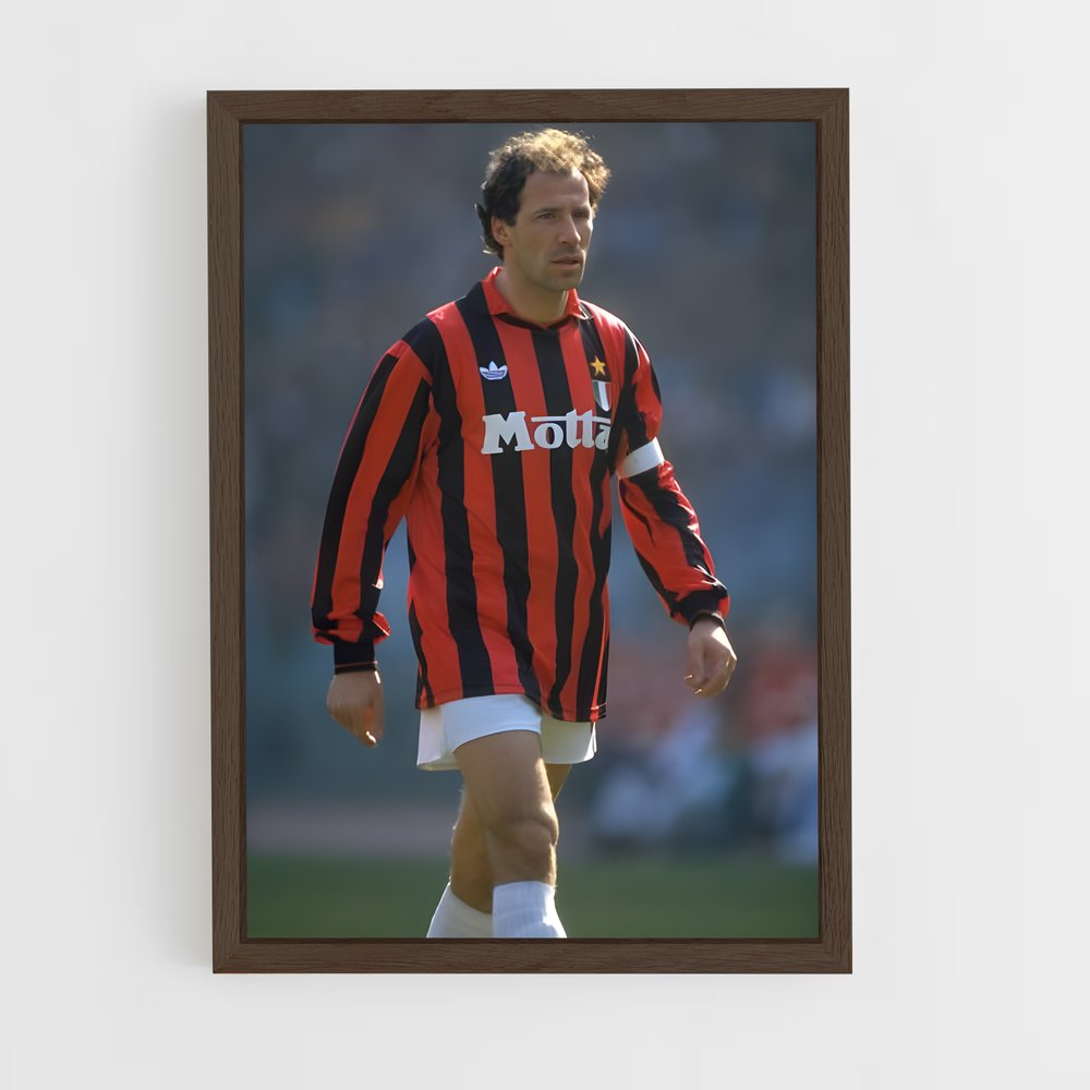 ap-franco baresi-5 cadre Bois foncé