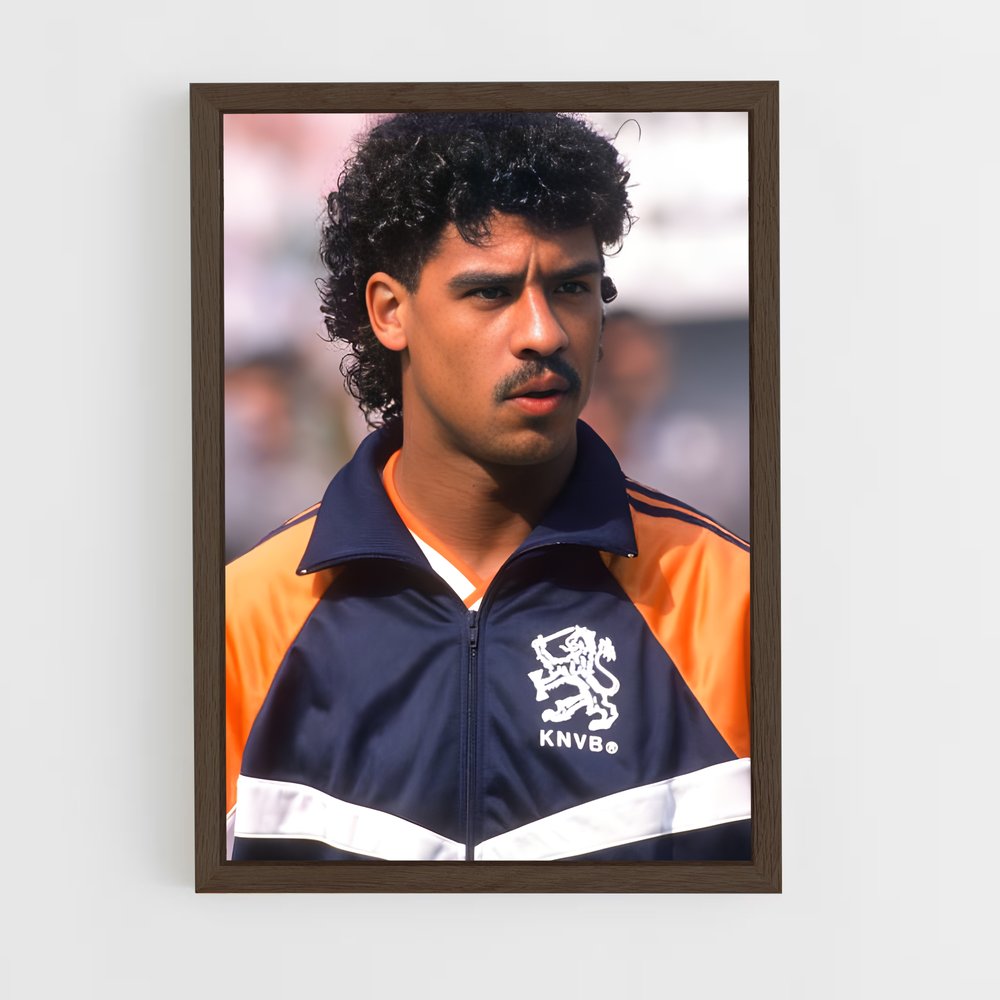 ap-frank rijkaard-5 cadre Bois foncé