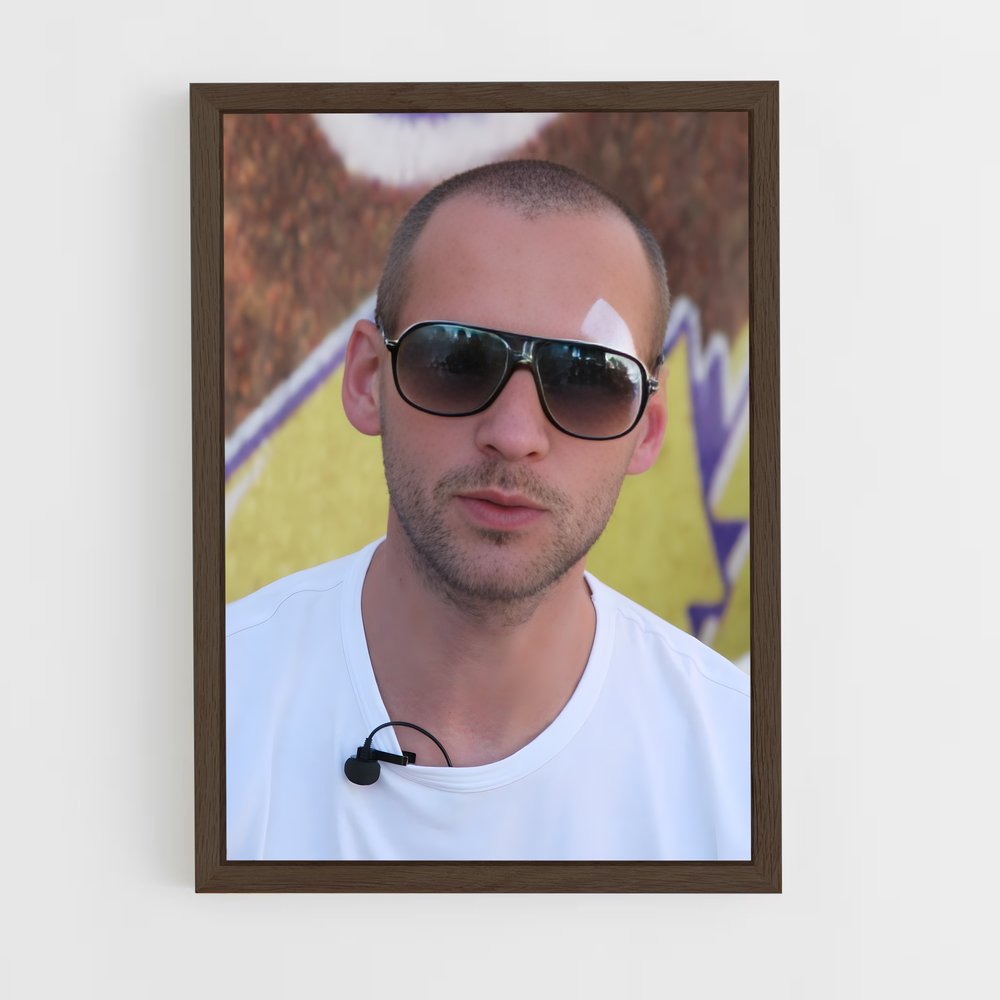 ap-fred testot-3 cadre Bois foncé