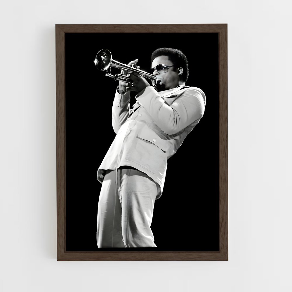 ap-freddie hubbard-1 cadre Bois foncé